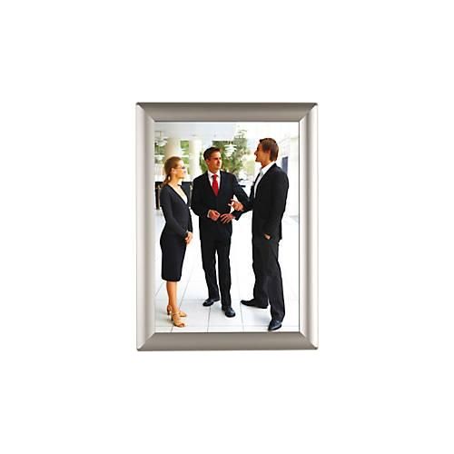 4260746870473 - Update Display Klapprahmen Basic Frame DIN A4 Gehrungsecke Safe Corner Aluminium Wandmontage 10er-Bundle silber